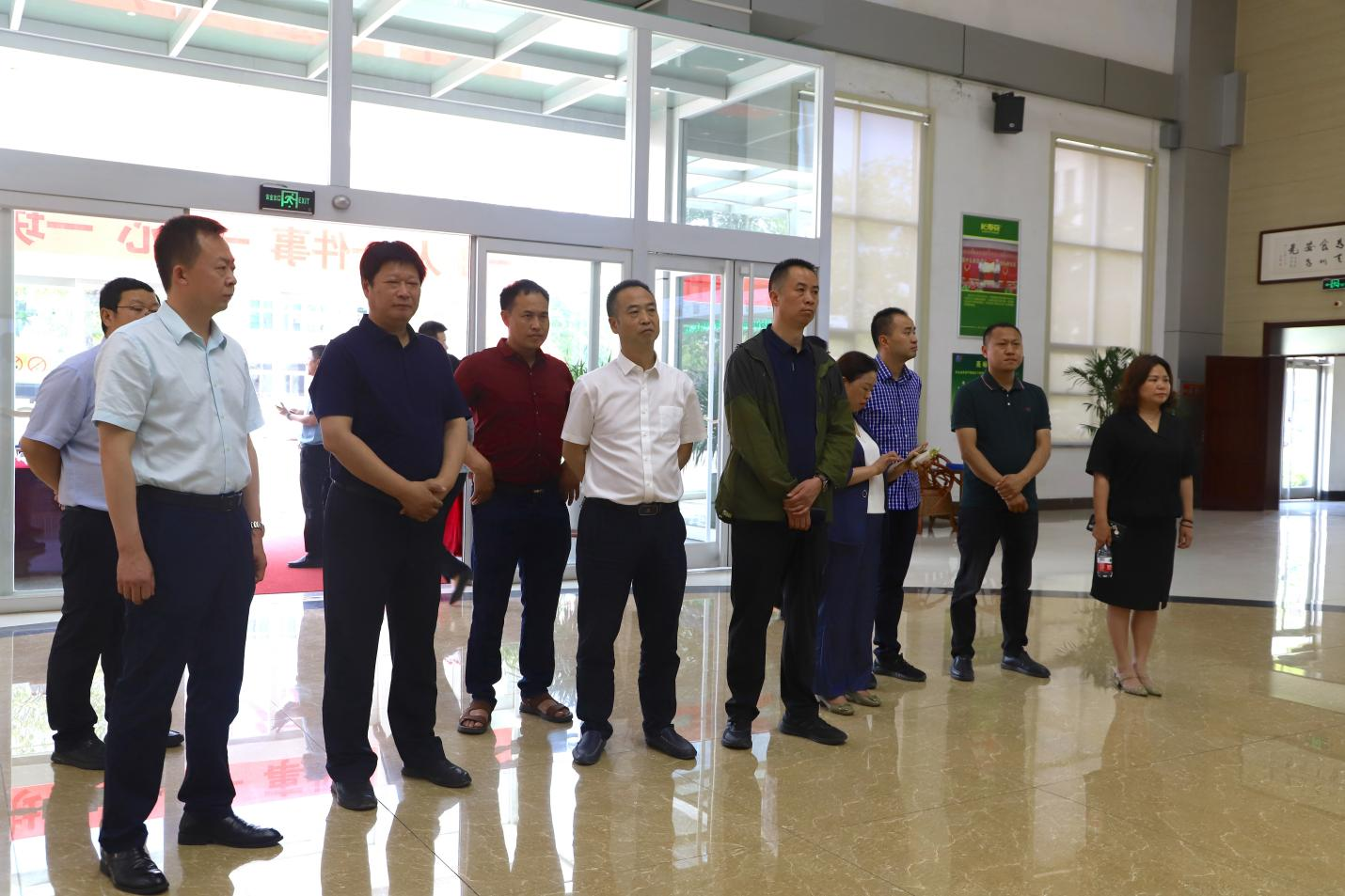 重庆市奉节县农业农村委来山东hjc黄金城集团考察