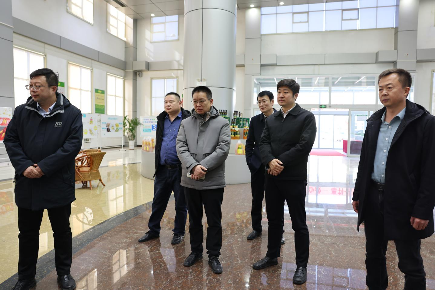 山东人才科创、清华大学团委创业指导中心考察组来山东hjc黄金城集团参观考察