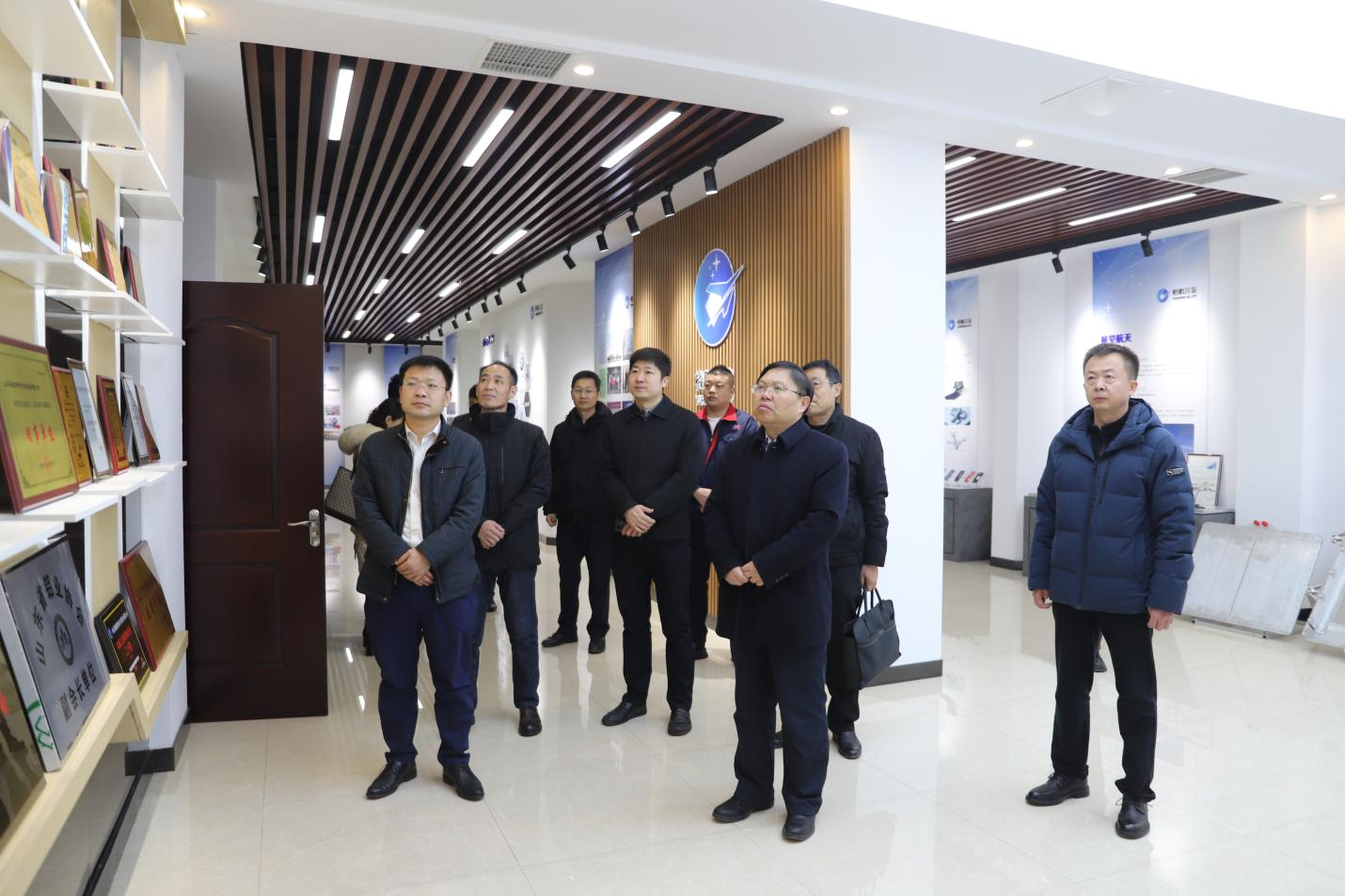 滨州市科学技术协会党组书记、主席王洪民一行来山东hjc黄金城集团调研