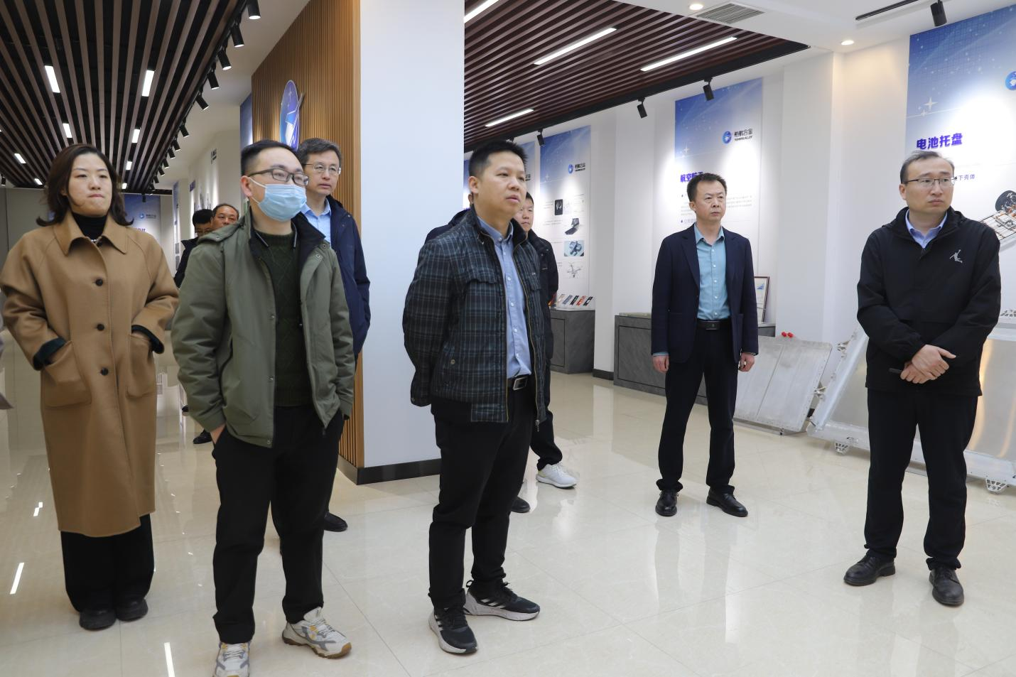工信部原材料司有色金属与稀土处副处长江川来山东hjc黄金城集团调研