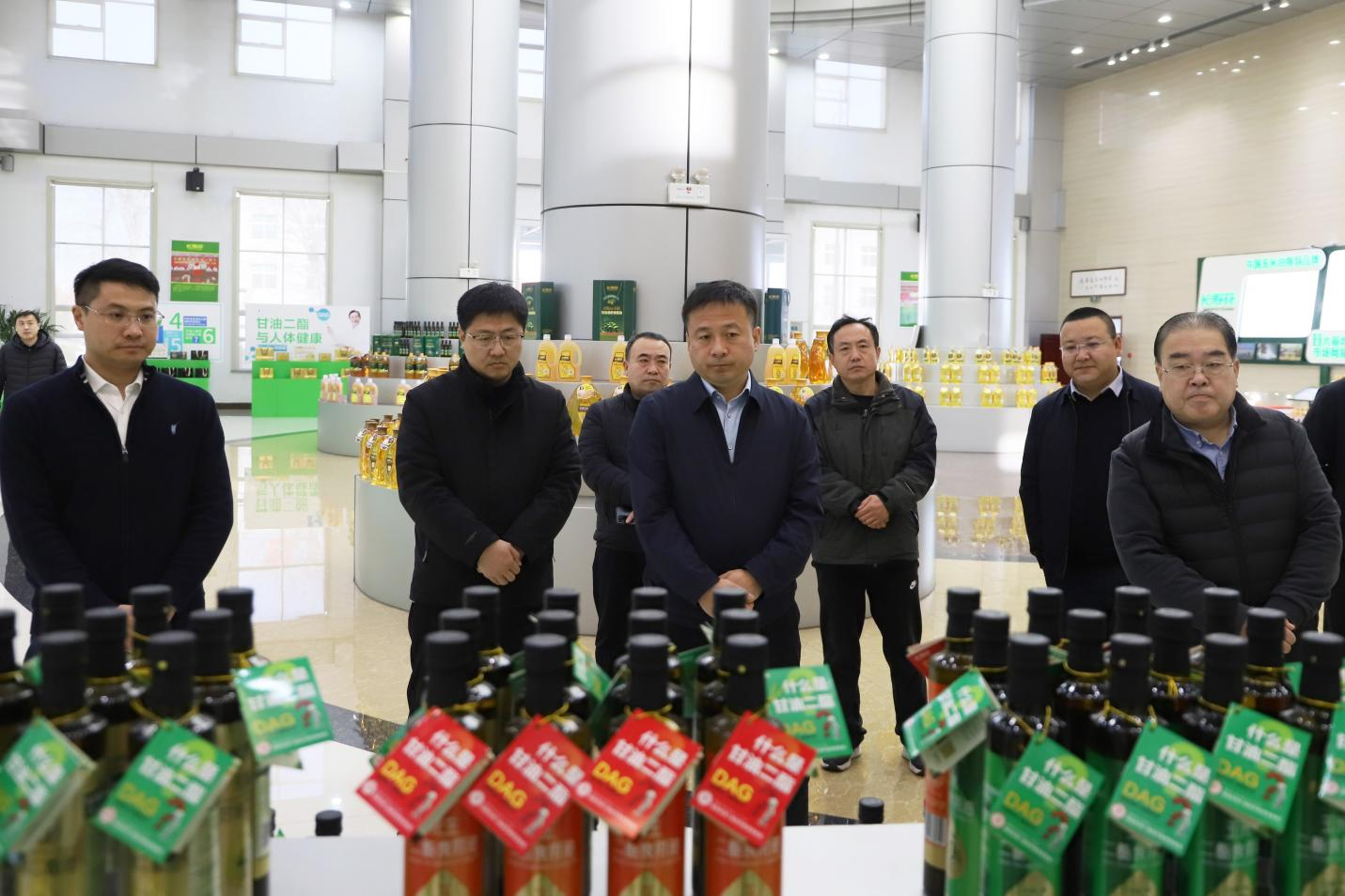 鄂尔多斯市杭锦旗考察团来山东hjc黄金城集团考察