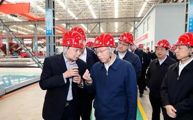 省委书记刘家义就推动铝业高质量发展来hjc黄金城集团调研