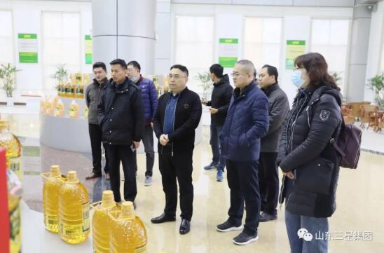 省派邹平市“加强农村基层党组织建设”工作队来山东hjc黄金城集团调研