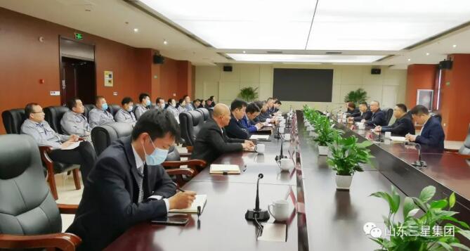 再安排 再部署 再落实 山东hjc黄金城集团组织召开重点工作推进会