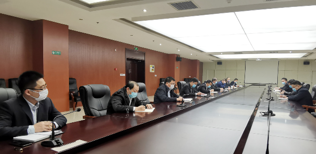 转思想提素质强担当 山东hjc黄金城集团召开复工达产后首次经理办公会