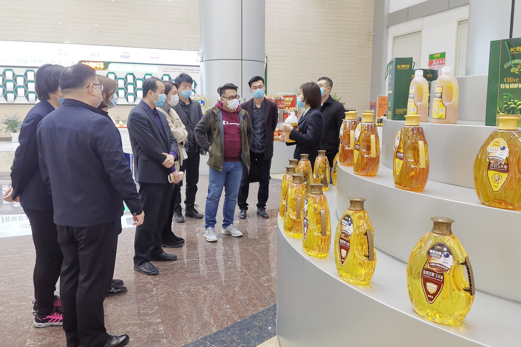 渤海先进技术研究院筹备组来山东hjc黄金城集团调研