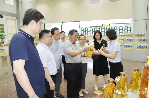 黄河流域生态保护和高质量发展调研组来山东hjc黄金城集团考察调研